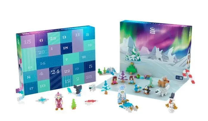 Bild: 5710409110464 | PLUS PLUS - Adventskalender Plus-Plus Nordlichter | In Karton | 2025