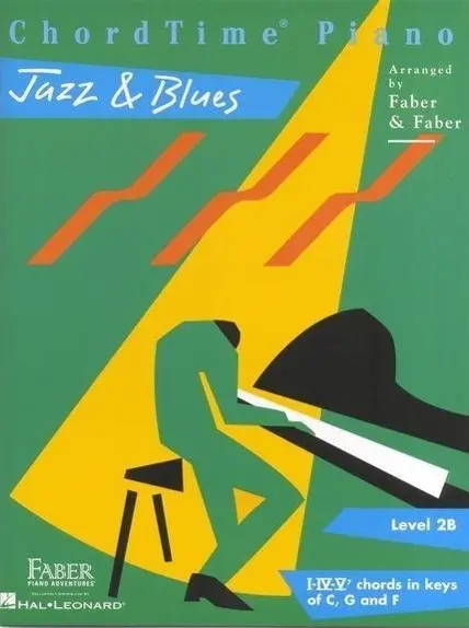 Cover: 9781616770464 | Chordtime Piano Jazz &amp; Blues - Level 2b | Nancy Faber | Taschenbuch