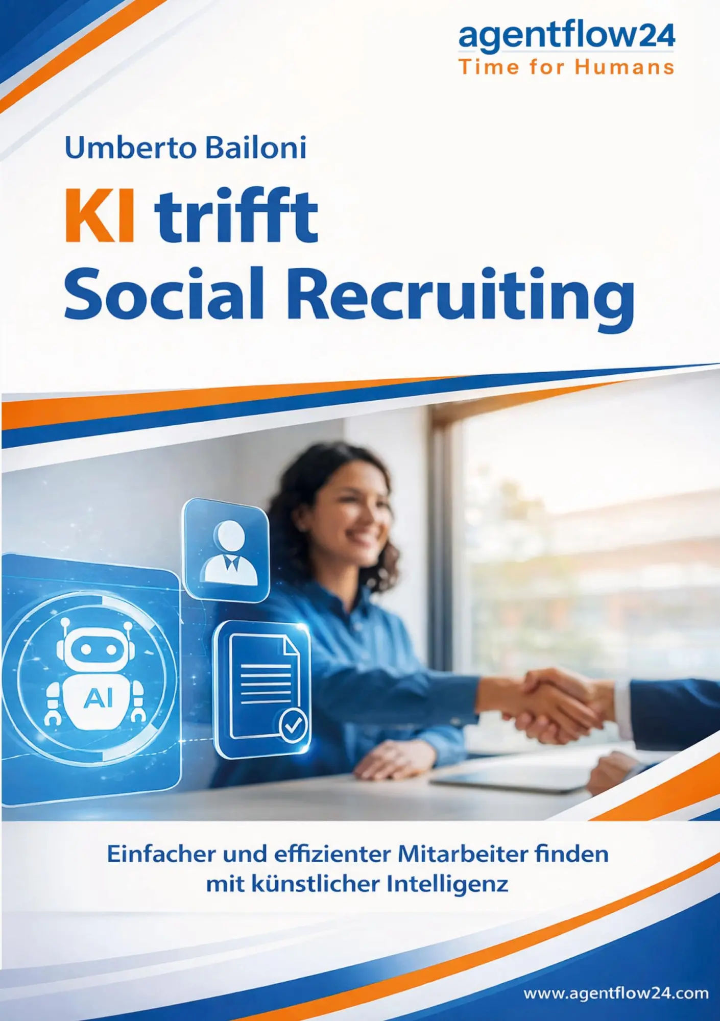 Cover: 9783033120464 | KI trifft Social Recruiting | Umberto Bailoni | Taschenbuch | Deutsch