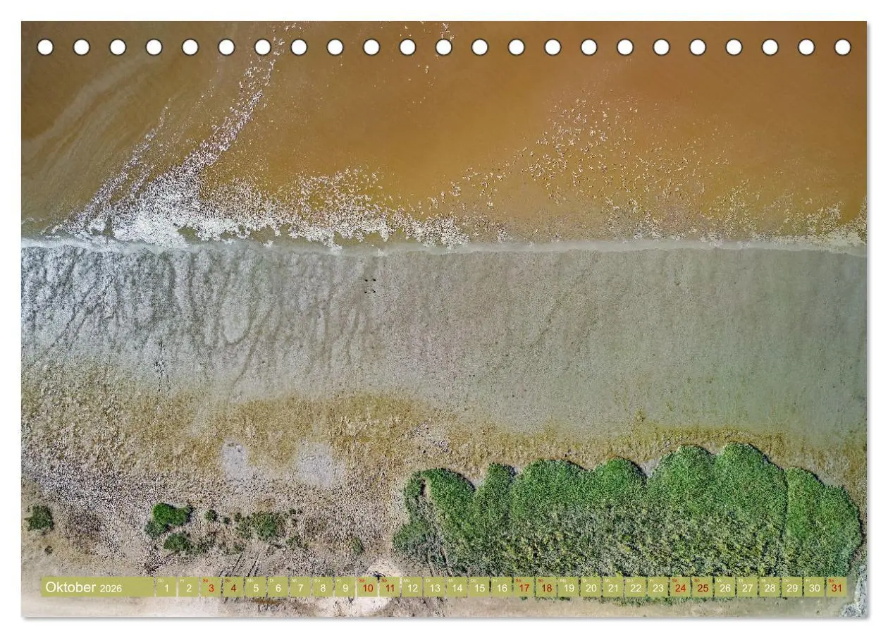 Bild: 9783457490464 | neunziggrad I photoart: das wattenmeer von oben (Tischkalender 2026...