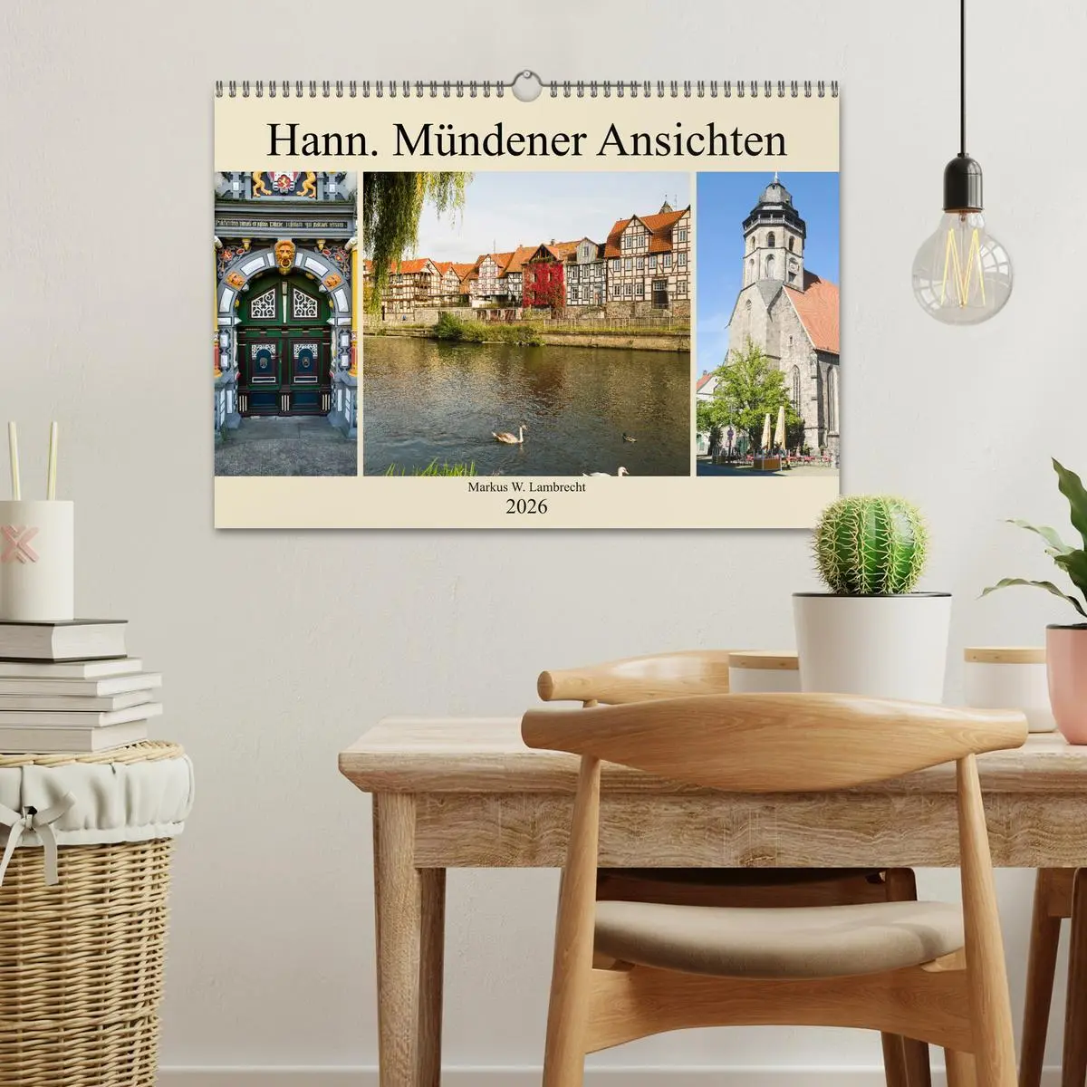 Bild: 9783457870464 | Hann. Mündener Ansichten (Wandkalender 2026 DIN A3 quer), CALVENDO...