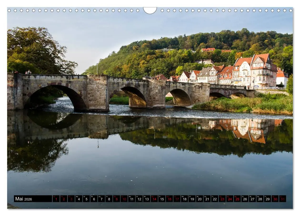 Bild: 9783457870464 | Hann. Mündener Ansichten (Wandkalender 2026 DIN A3 quer), CALVENDO...