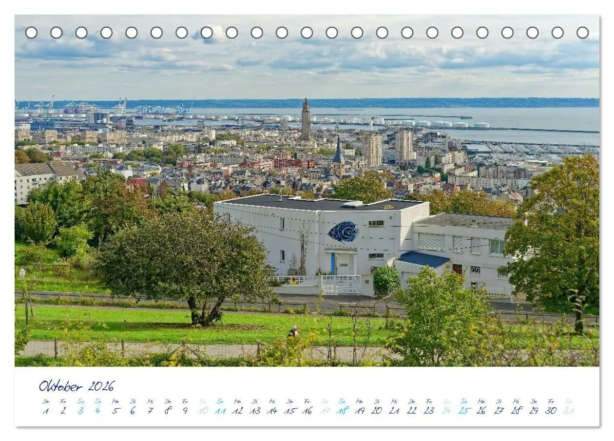 Bild: 9783516720464 | Le Havre - Perle an der Seinemündung (Tischkalender 2026 DIN A5...