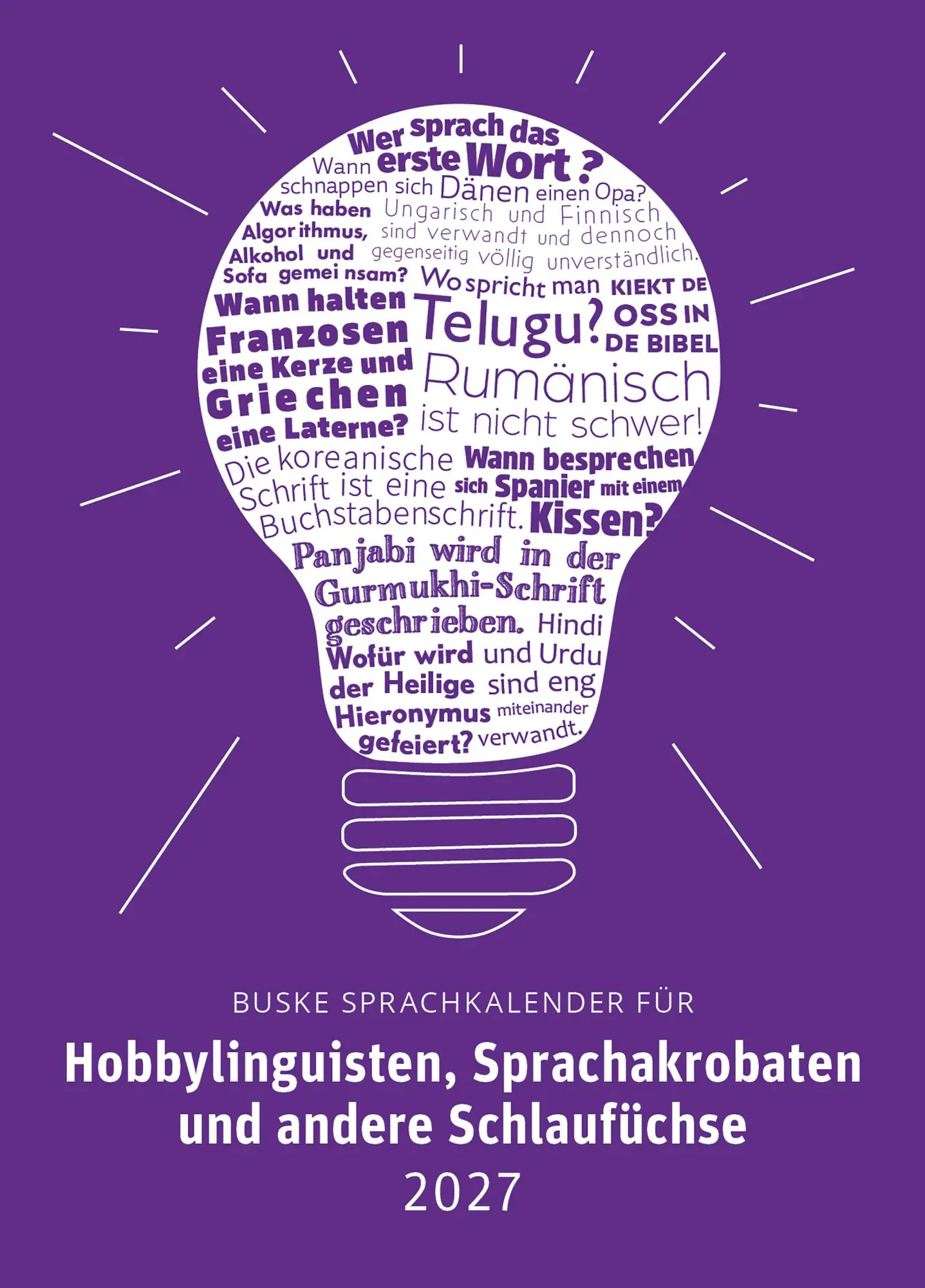 Cover: 9783691100464 | Sprachkalender für Hobbylinguisten, Sprachakrobaten und andere...