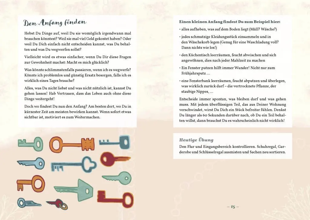 Bild: 9783957990464 | Mein kleines Ordnungsbuch | Denise Colquhoun | Taschenbuch | 64 S.