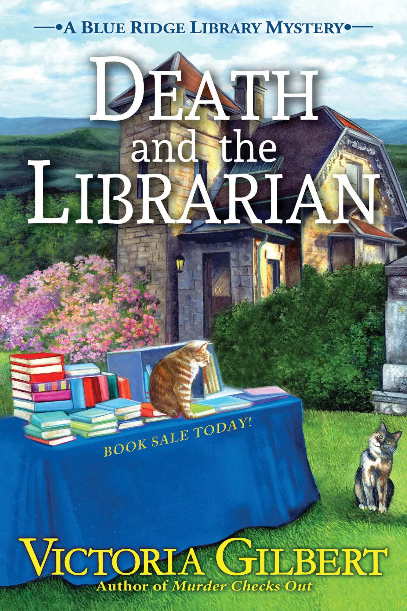 Cover: 9798892420464 | Death and the Librarian | A Blue Ridge Library Mystery | Gilbert