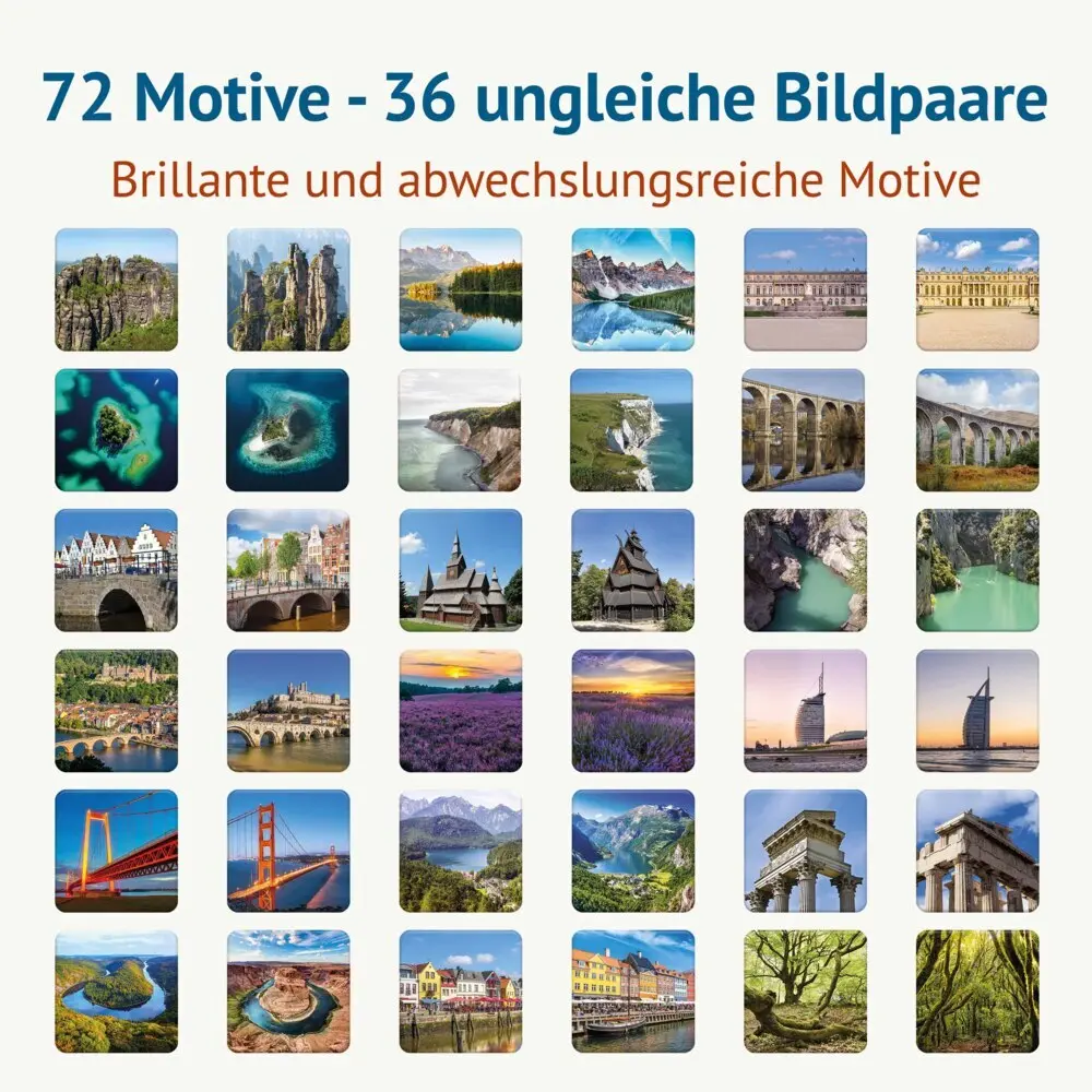 Bild: 4260472860564 | Nah und Fern Memospiel | Tanja Philippeit | Spiel | 86056 | Deutsch