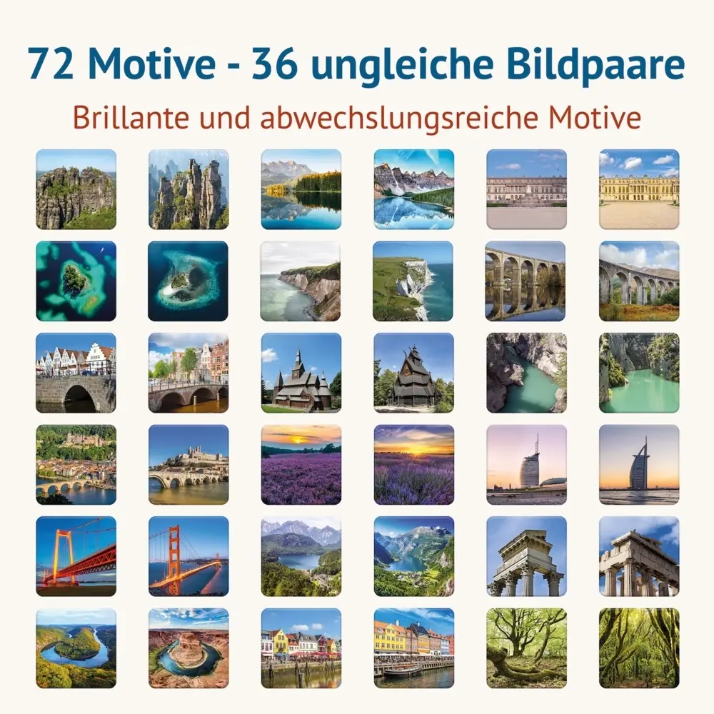 Bild: 4260472860564 | Nah und Fern Memospiel | Tanja Philippeit | Spiel | 86056 | Deutsch