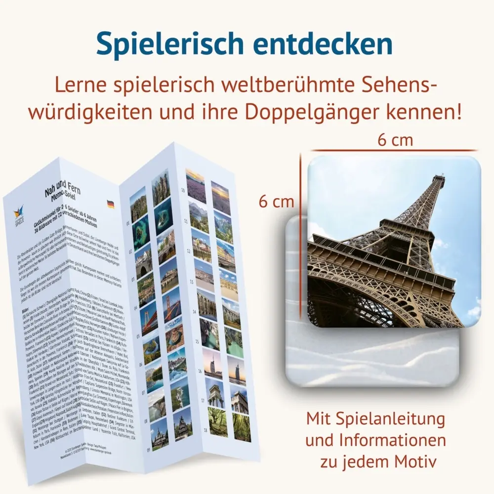Bild: 4260472860564 | Nah und Fern Memospiel | Tanja Philippeit | Spiel | 86056 | Deutsch