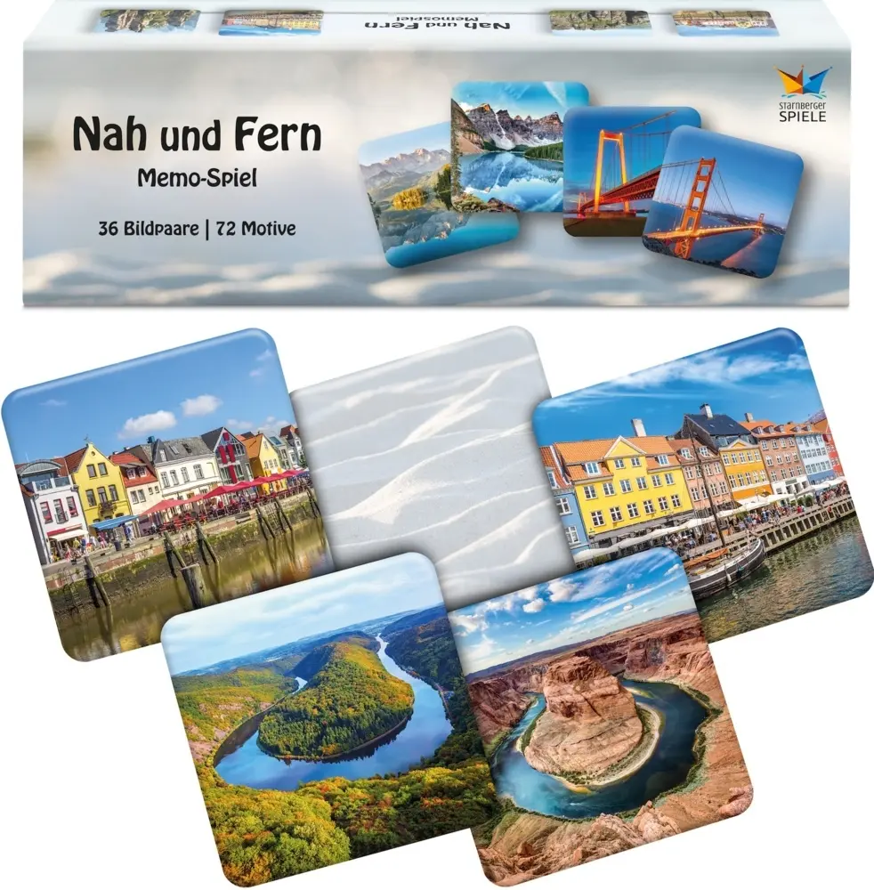 Bild: 4260472860564 | Nah und Fern Memospiel | Tanja Philippeit | Spiel | 86056 | Deutsch