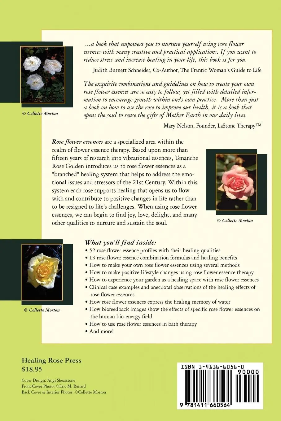 Rückseite: 9781411660564 | Rose Flower Essences | Tenanche Rose Golden | Taschenbuch | Englisch