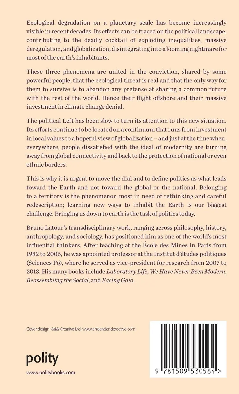 Rückseite: 9781509530564 | Down to Earth | Politics in the New Climatic Regime | Bruno Latour