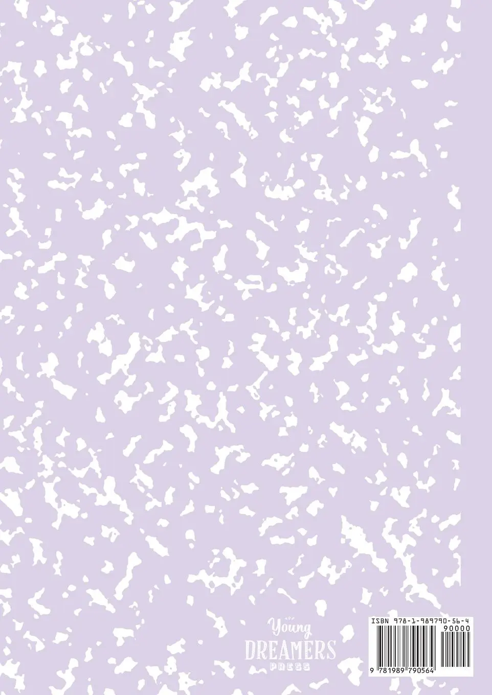 Rückseite: 9781989790564 | Marble Notebook A4 | Lilac Purple College Ruled Journal | Press | Buch