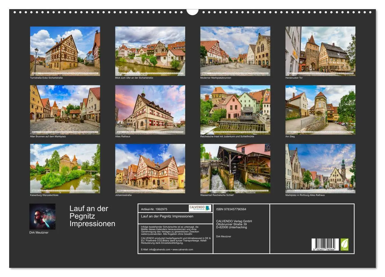 Bild: 9783457790564 | Lauf an der Pegnitz Impressionen (Wandkalender 2026 DIN A2 quer),...