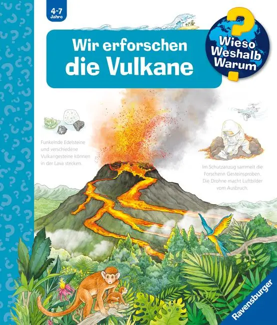 Cover: 9783473600564 | Wieso? Weshalb? Warum?, Band 4 - Wir erforschen die Vulkane | Noa