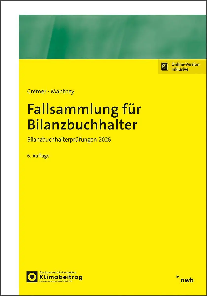 Cover: 9783482680564 | Fallsammlung für Bilanzbuchhalter | Bilanzbuchhalterprüfungen 2026