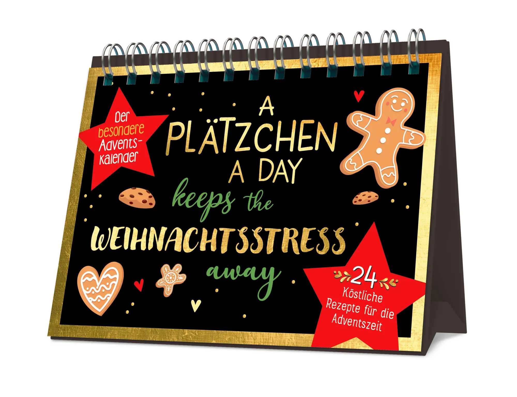 Cover: 9783625300564 | A Plätzchen a day keeps the Weihnachtsstress away | Buch | 48 S.