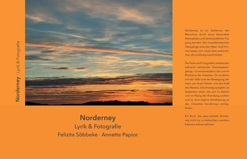 Cover: 9783690890564 | Norderney | Lyrik &amp; Fotografie | Papior Annette (u. a.) | Buch | 2025