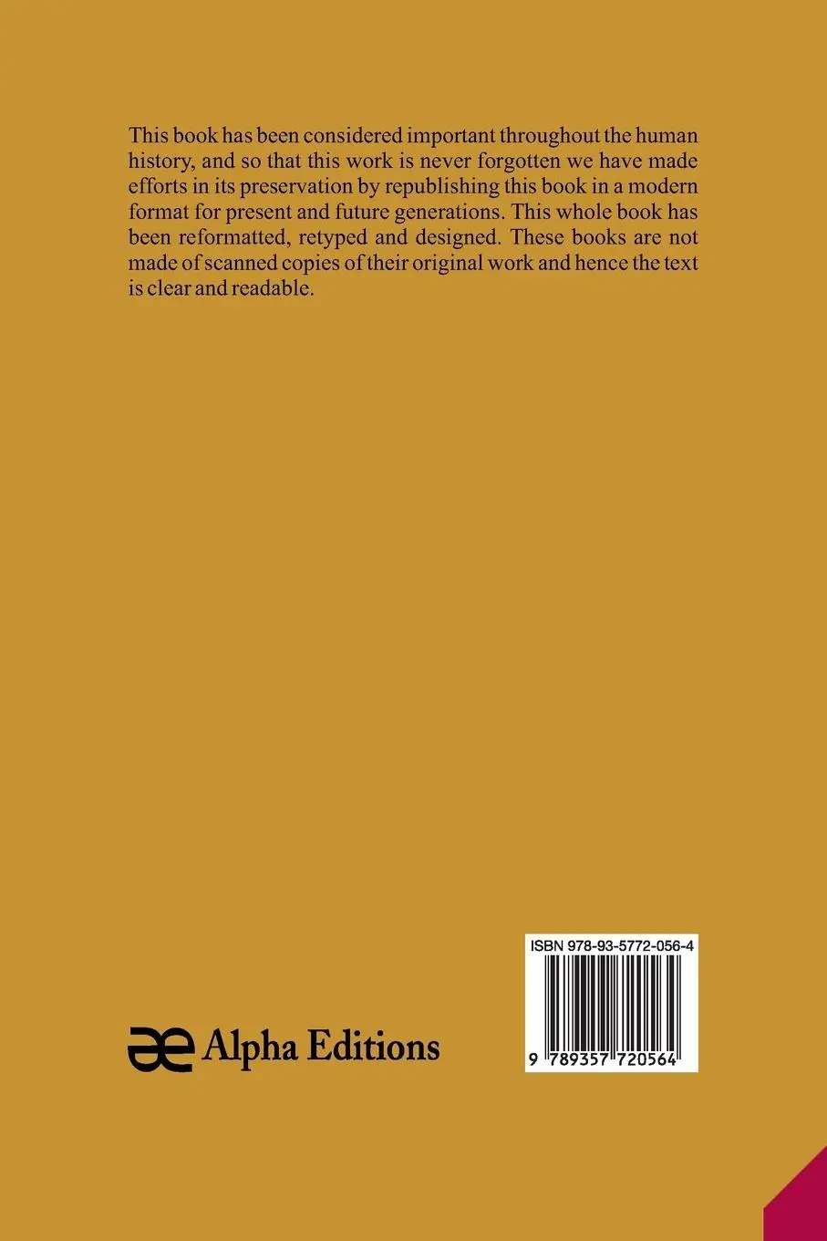 Rückseite: 9789357720564 | The Philistine | Various | Taschenbuch | Englisch | 2023