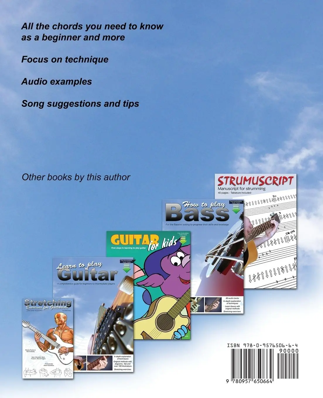 Rückseite: 9780957650664 | Guitar Chords for Beginners | Gareth Evans | Taschenbuch | Englisch