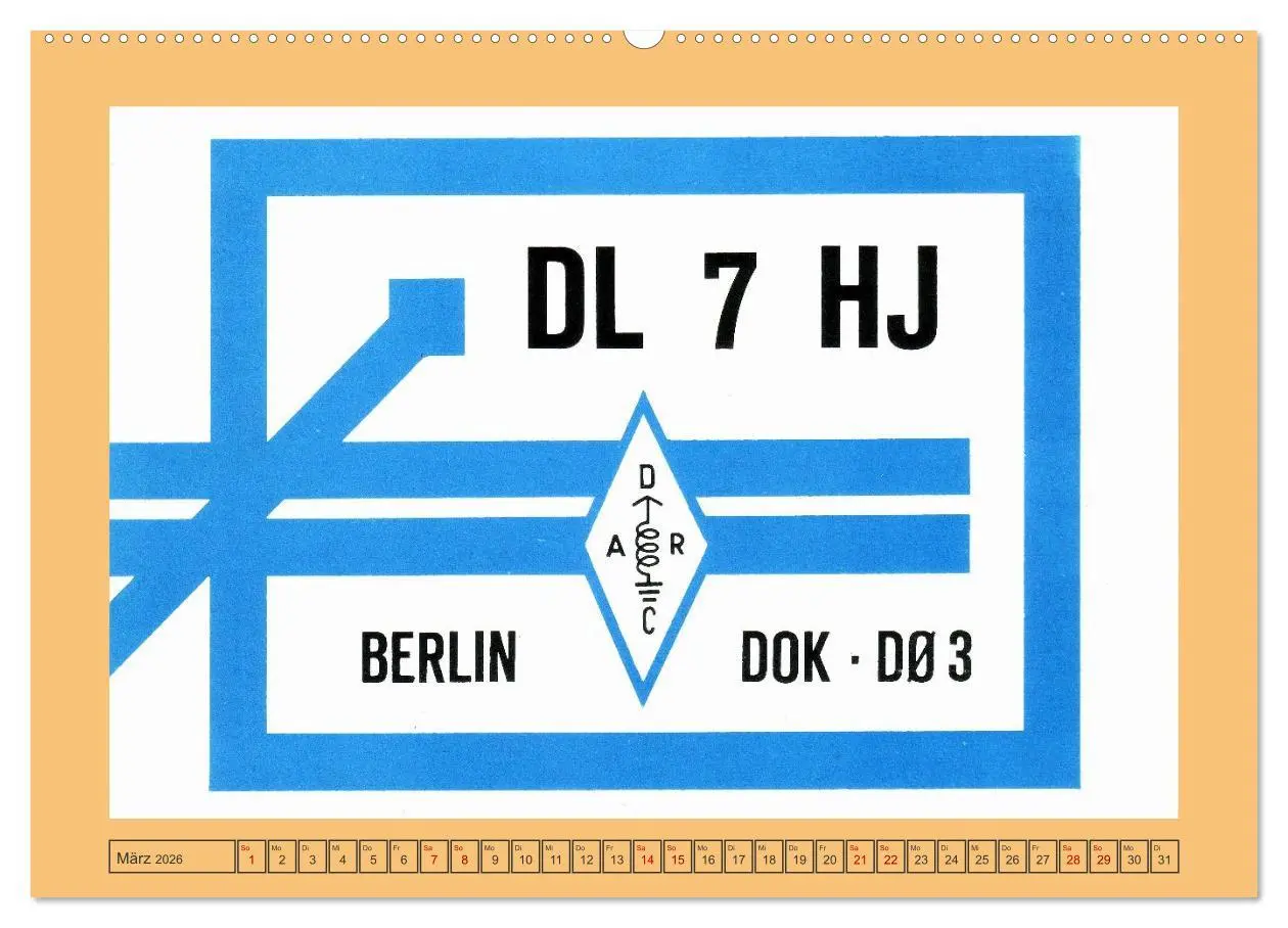 Bild: 9783457300664 | Amateurfunk in West-Berlin (Wandkalender 2026 DIN A2 quer),...