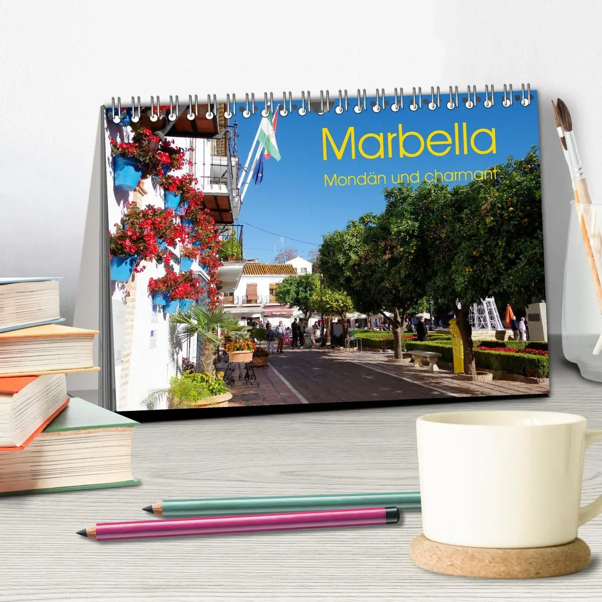 Bild: 9783457540664 | Marbella - Mondän und charmant (Tischkalender 2026 DIN A5 quer),...