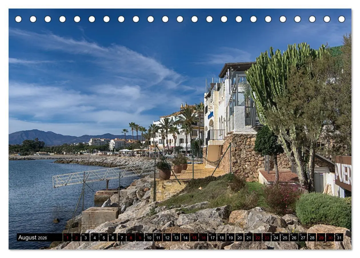 Bild: 9783457540664 | Marbella - Mondän und charmant (Tischkalender 2026 DIN A5 quer),...