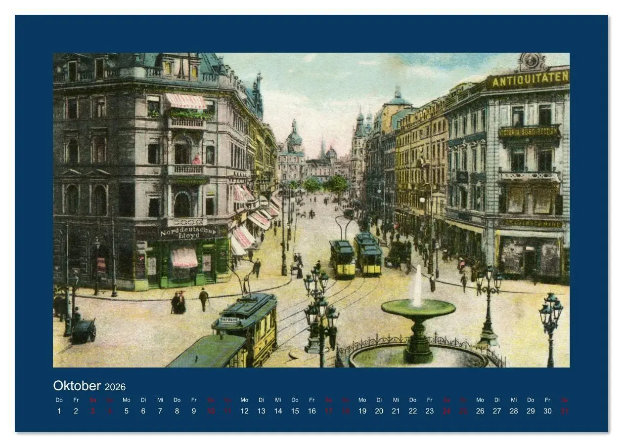 Bild: 9783457920664 | Historisches Frankfurt am Main von 1888 bis 1918 (Tischkalender...