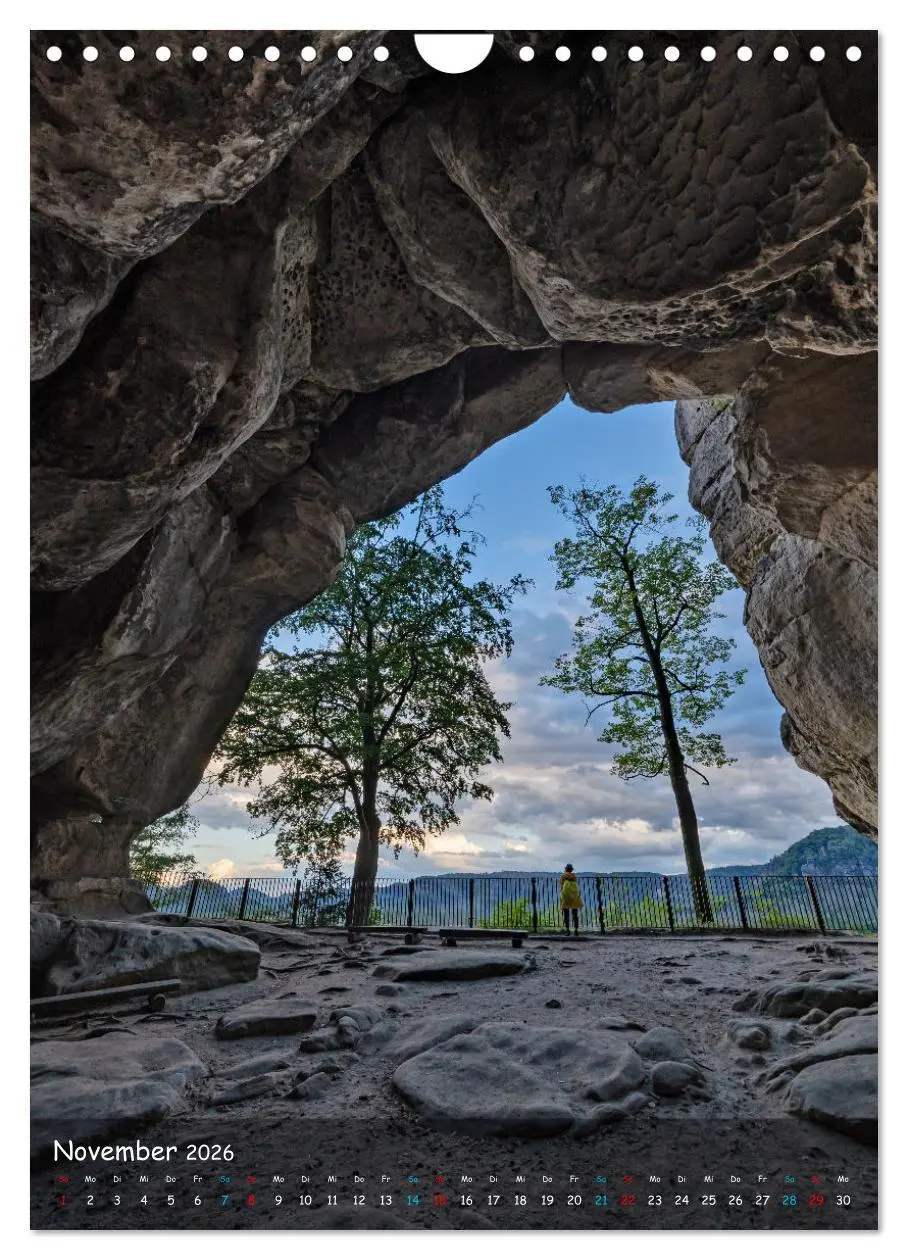 Bild: 9783516250664 | Höhepunkte der Sächsischen Schweiz (Wandkalender 2026 DIN A4 hoch),...