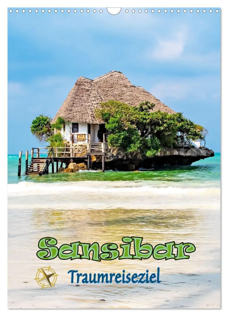 Cover: 9783516320664 | Sansibar - Traumreiseziel (Wandkalender 2026 DIN A3 hoch), CALVENDO...