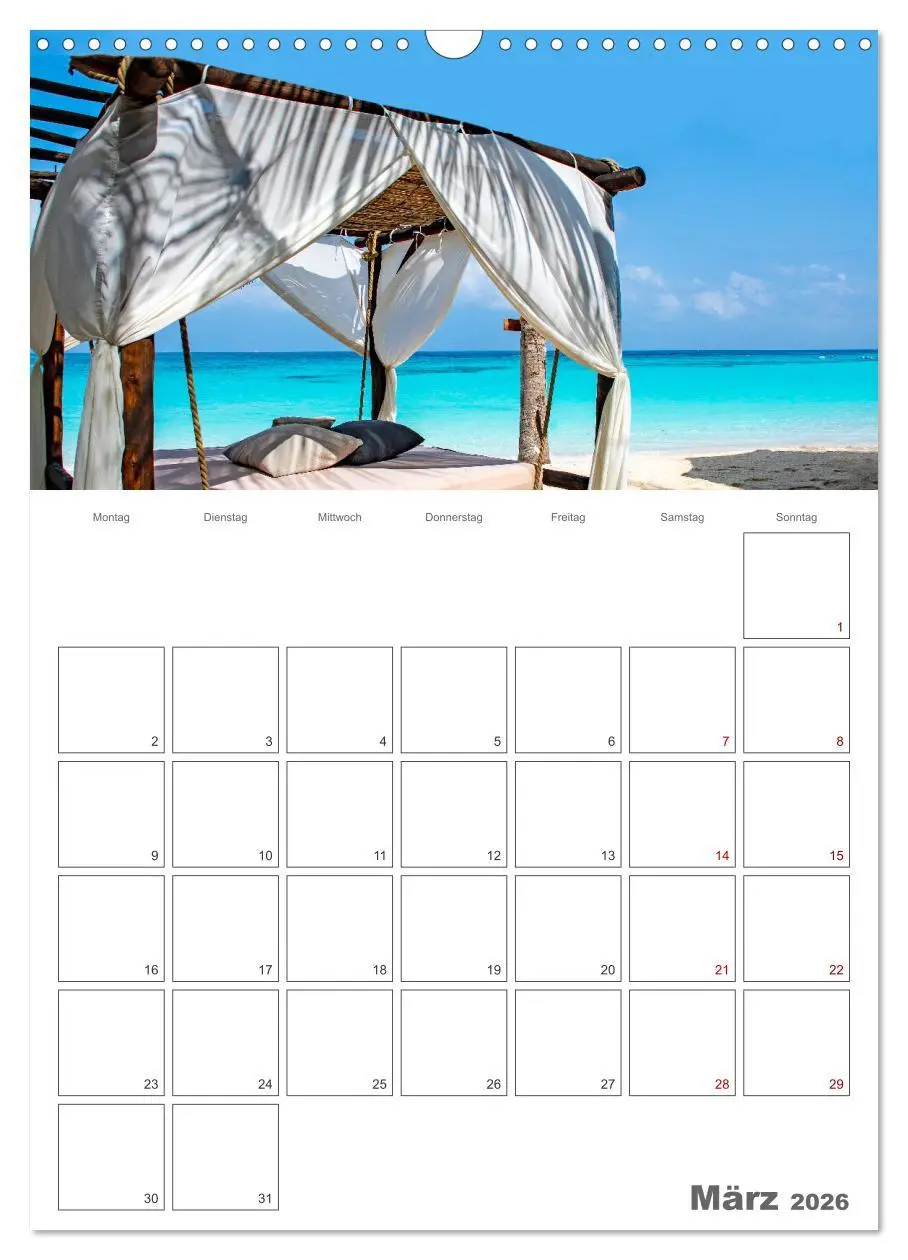 Bild: 9783516320664 | Sansibar - Traumreiseziel (Wandkalender 2026 DIN A3 hoch), CALVENDO...