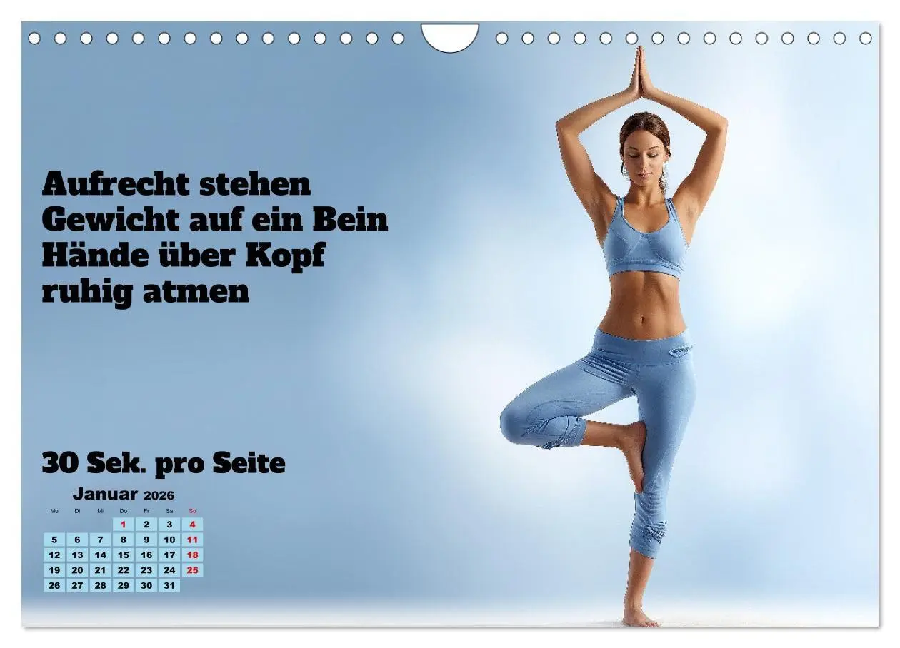 Bild: 9783516700664 | Yoga Kalender - Übungen und Meditation für jeden Monat...