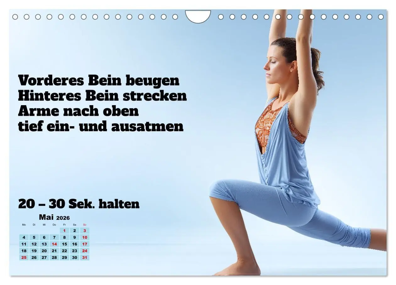 Bild: 9783516700664 | Yoga Kalender - Übungen und Meditation für jeden Monat...