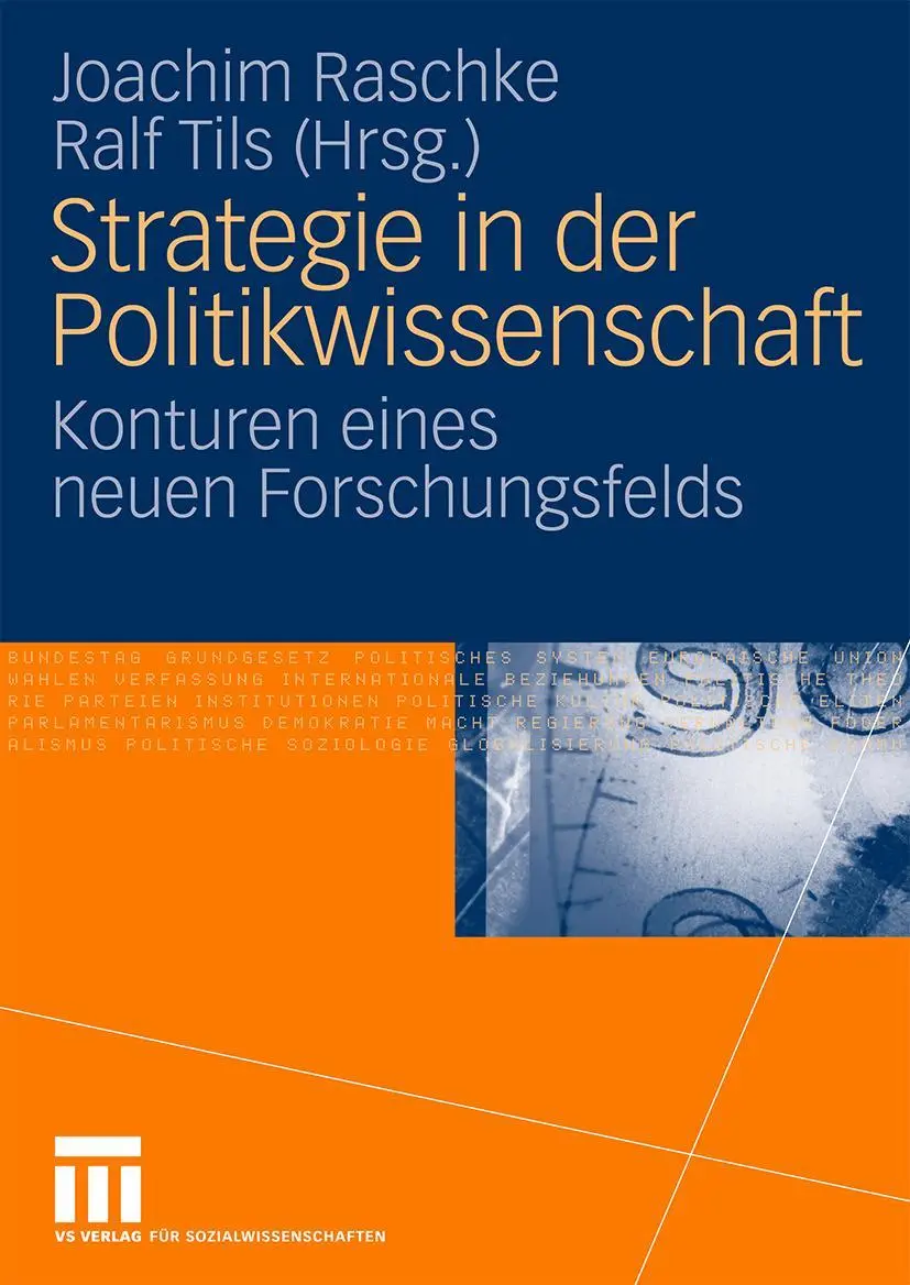 Cover: 9783531170664 | Strategie in der Politikwissenschaft | Ralf Tils (u. a.) | Taschenbuch