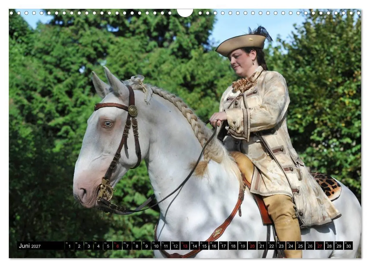 Bild: 9783569960664 | Traumpferde - Fürstliche Hofreitschule Bückeburg (Wandkalender 2027...