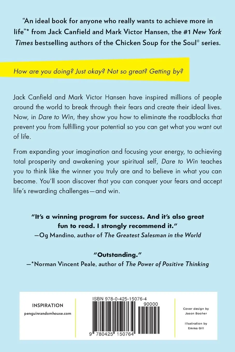 Rückseite: 9780425150764 | Dare to Win | The Guide to Getting What You Want Out of Life | Buch