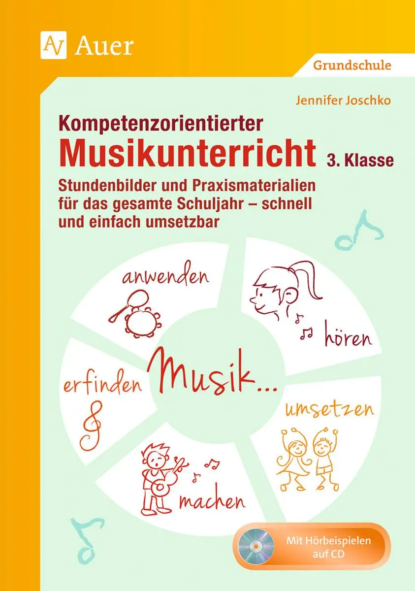Cover: 9783403070764 | Kompetenzorientierter Musikunterricht 3. Klasse | Jennifer Joschko