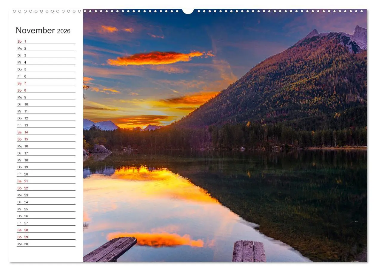 Bild: 9783457600764 | Berchtesgadener Land im Wechsel der Jahreszeiten (Wandkalender 2026...