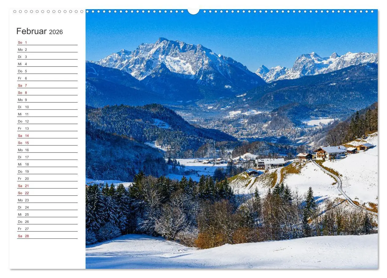 Bild: 9783457600764 | Berchtesgadener Land im Wechsel der Jahreszeiten (Wandkalender 2026...
