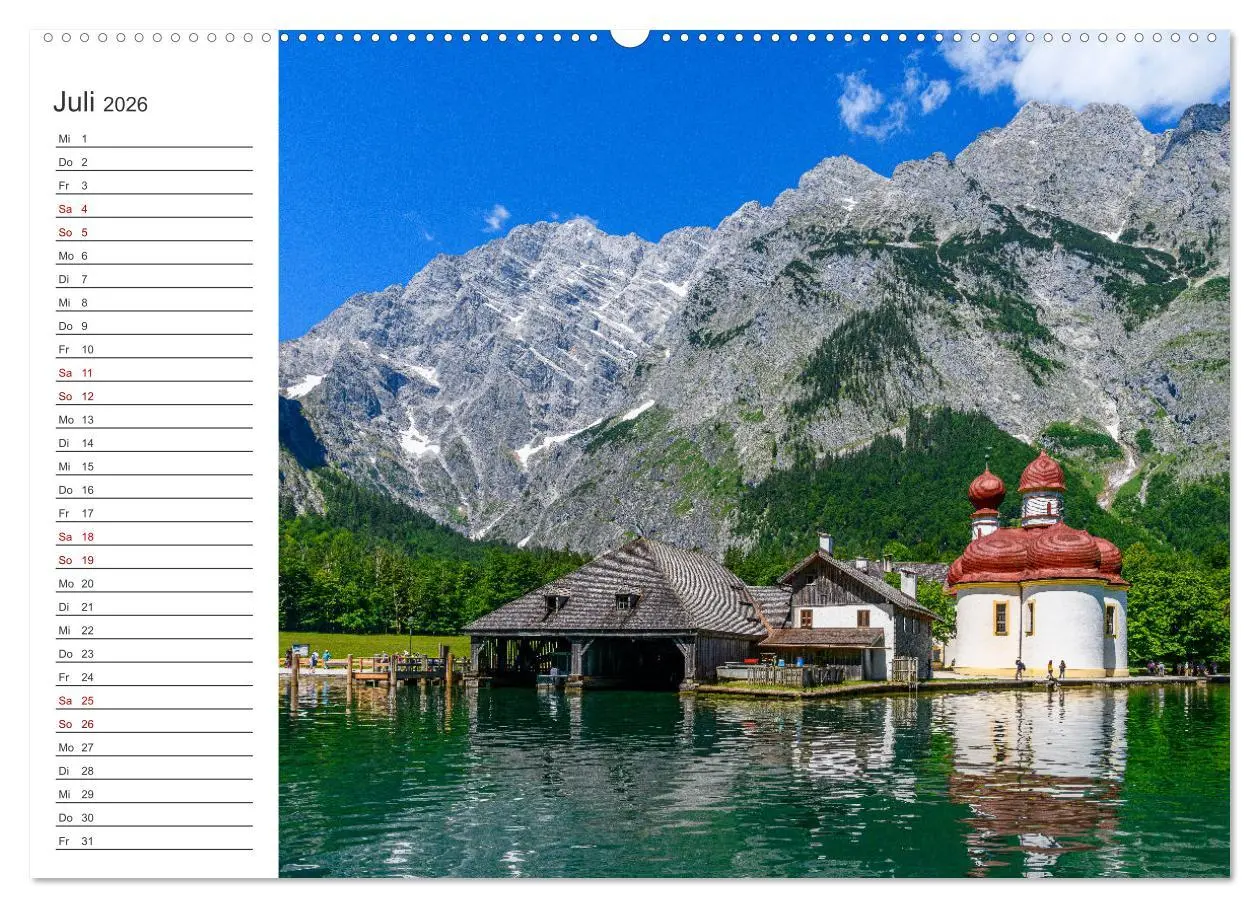 Bild: 9783457600764 | Berchtesgadener Land im Wechsel der Jahreszeiten (Wandkalender 2026...