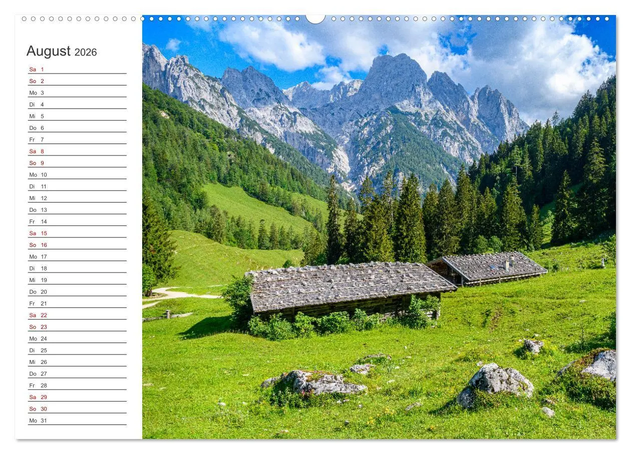 Bild: 9783457600764 | Berchtesgadener Land im Wechsel der Jahreszeiten (Wandkalender 2026...