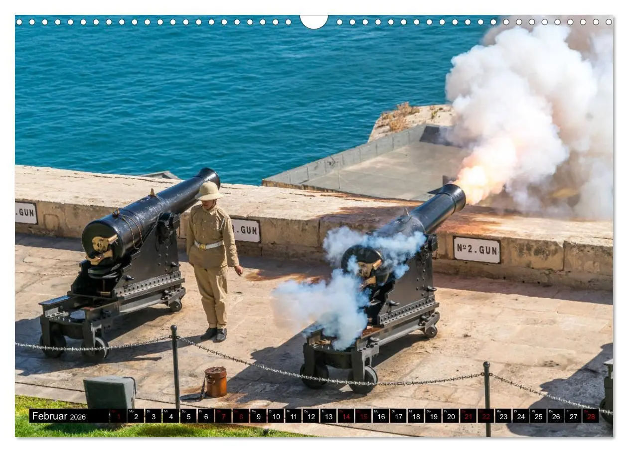 Bild: 9783457840764 | Valletta - Malta (Wandkalender 2026 DIN A3 quer), CALVENDO...