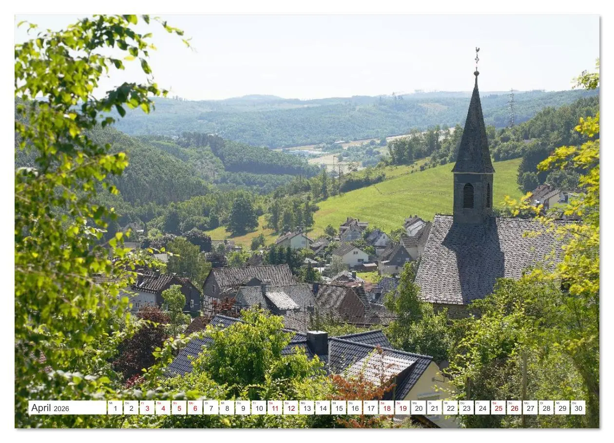 Bild: 9783516620764 | Herdorf im Hellertal (Wandkalender 2026 DIN A2 quer), CALVENDO...