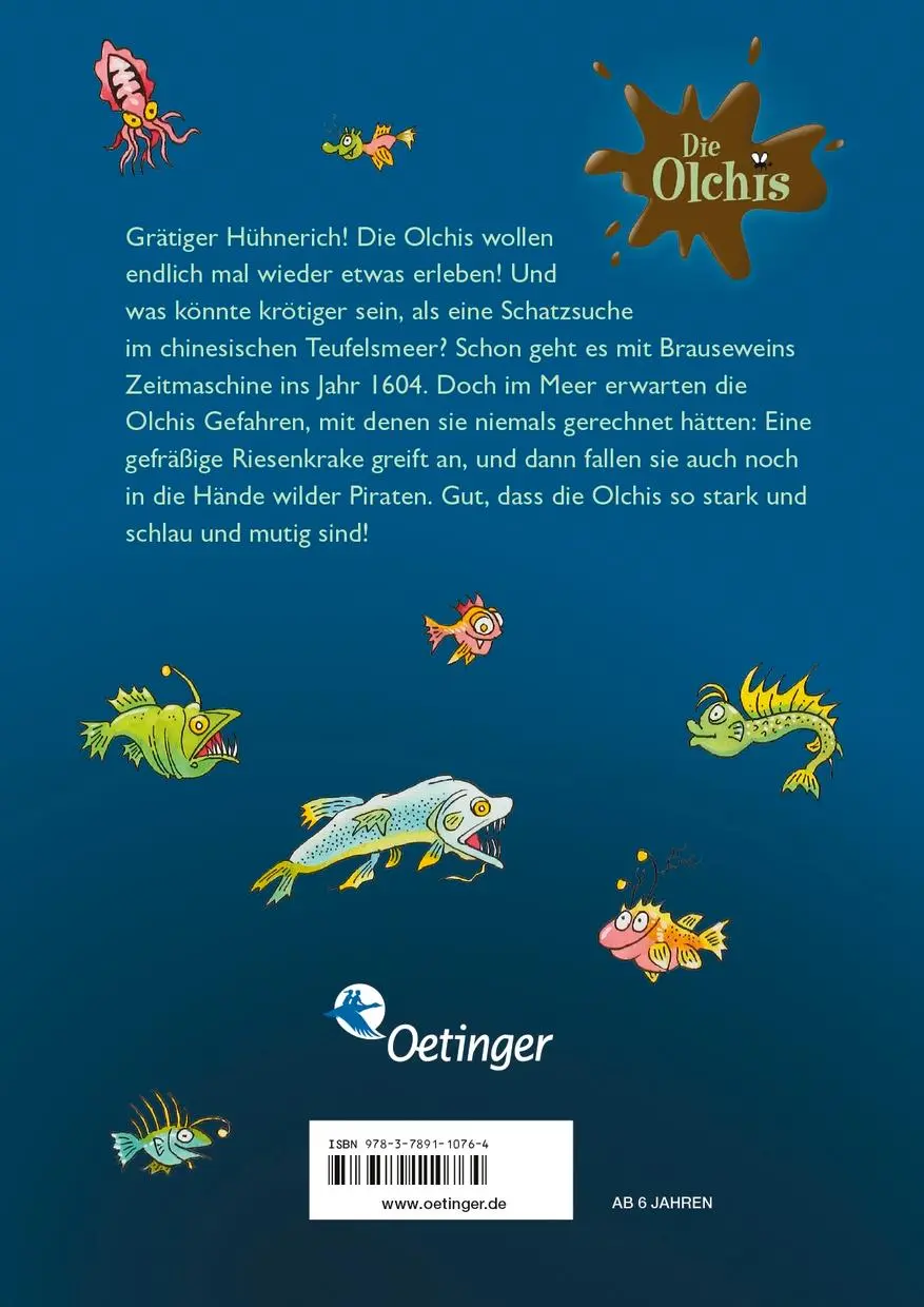 Rückseite: 9783789110764 | Die Olchis im Land der Riesenkraken | Erhard Dietl | Buch | Olchis