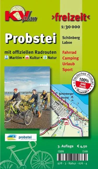Cover: 9783896410764 | Probstei mit Laboe und Schönberg | Sascha René Tacken | (Land-)Karte