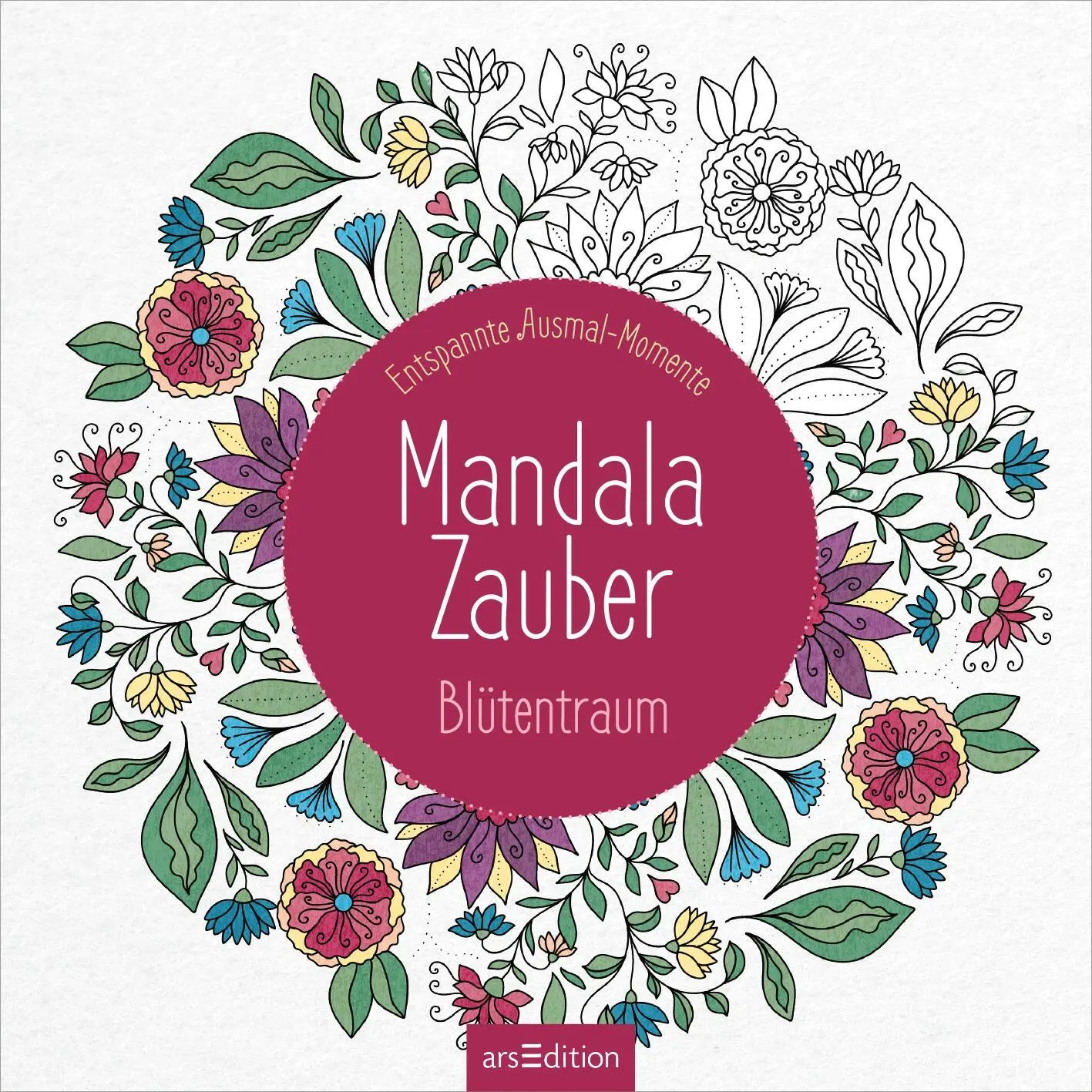 Bild: 4014489130864 | Mandala-Zauber - Blütentraum | Entspannte Ausmal-Momente | Enders