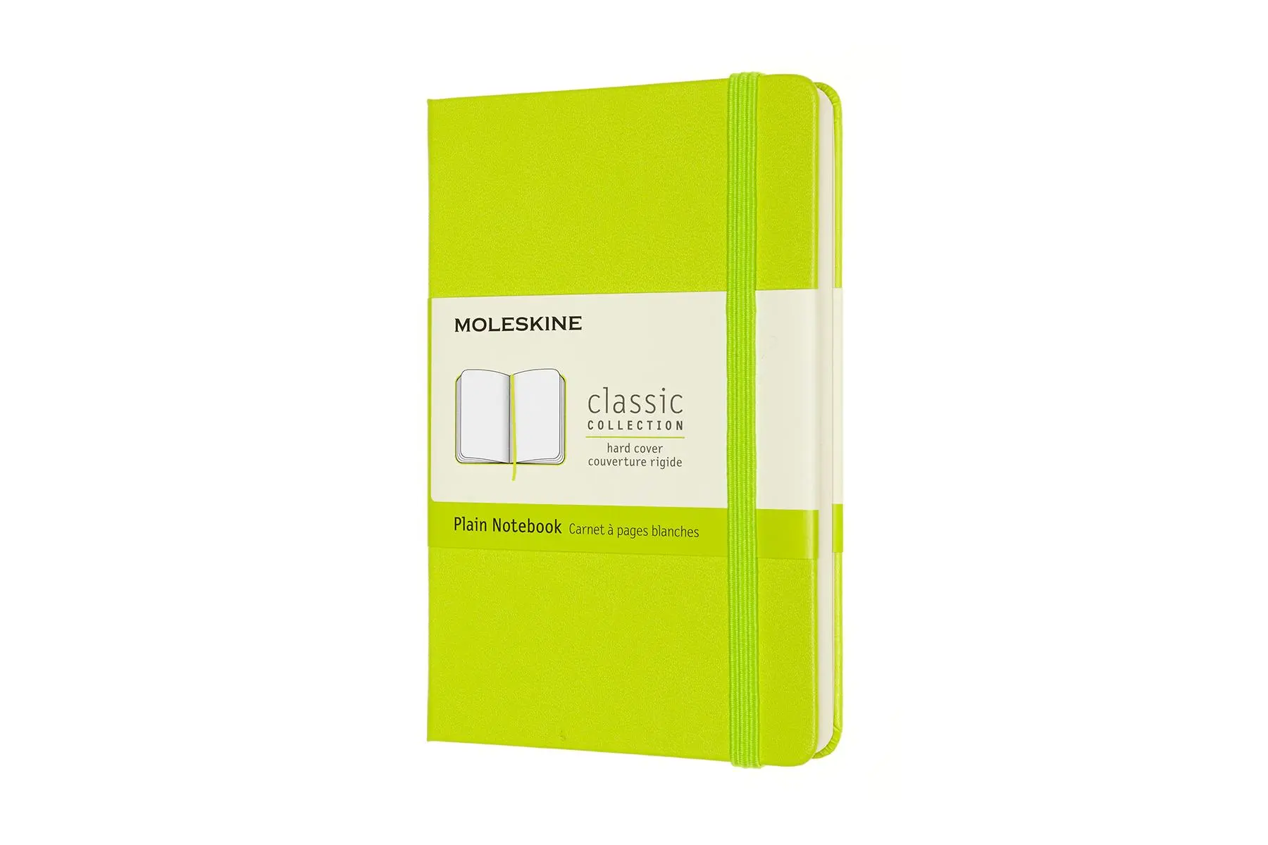 Cover: 8056420850864 | Moleskine Notizbuch Pocket/A6, Blanko, Fester Einband, Limetten Grün