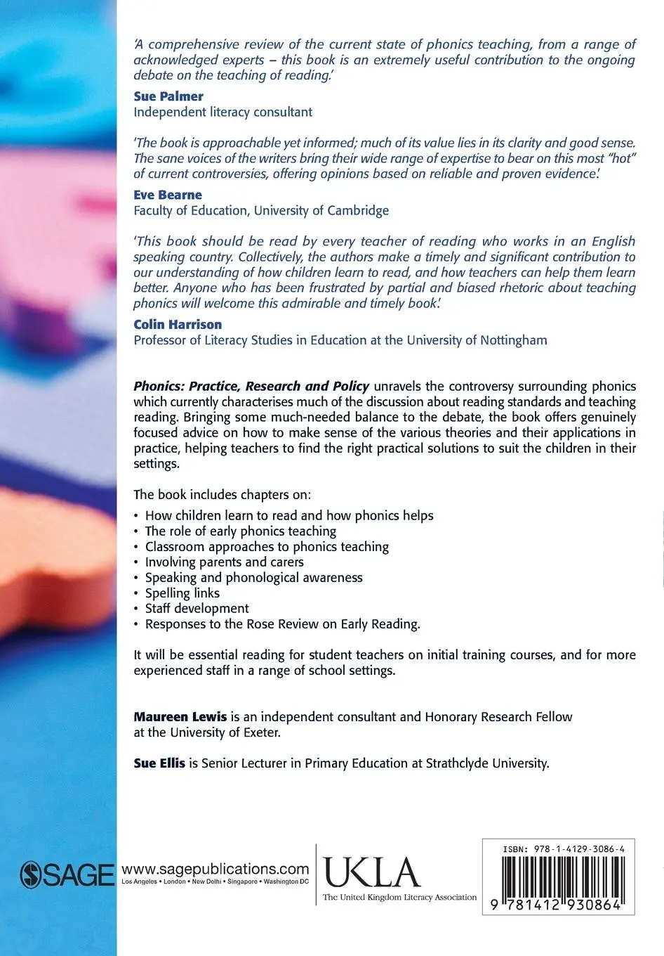 Rückseite: 9781412930864 | Phonics | Practice, Research and Policy | Maureen Lewis (u. a.) | Buch
