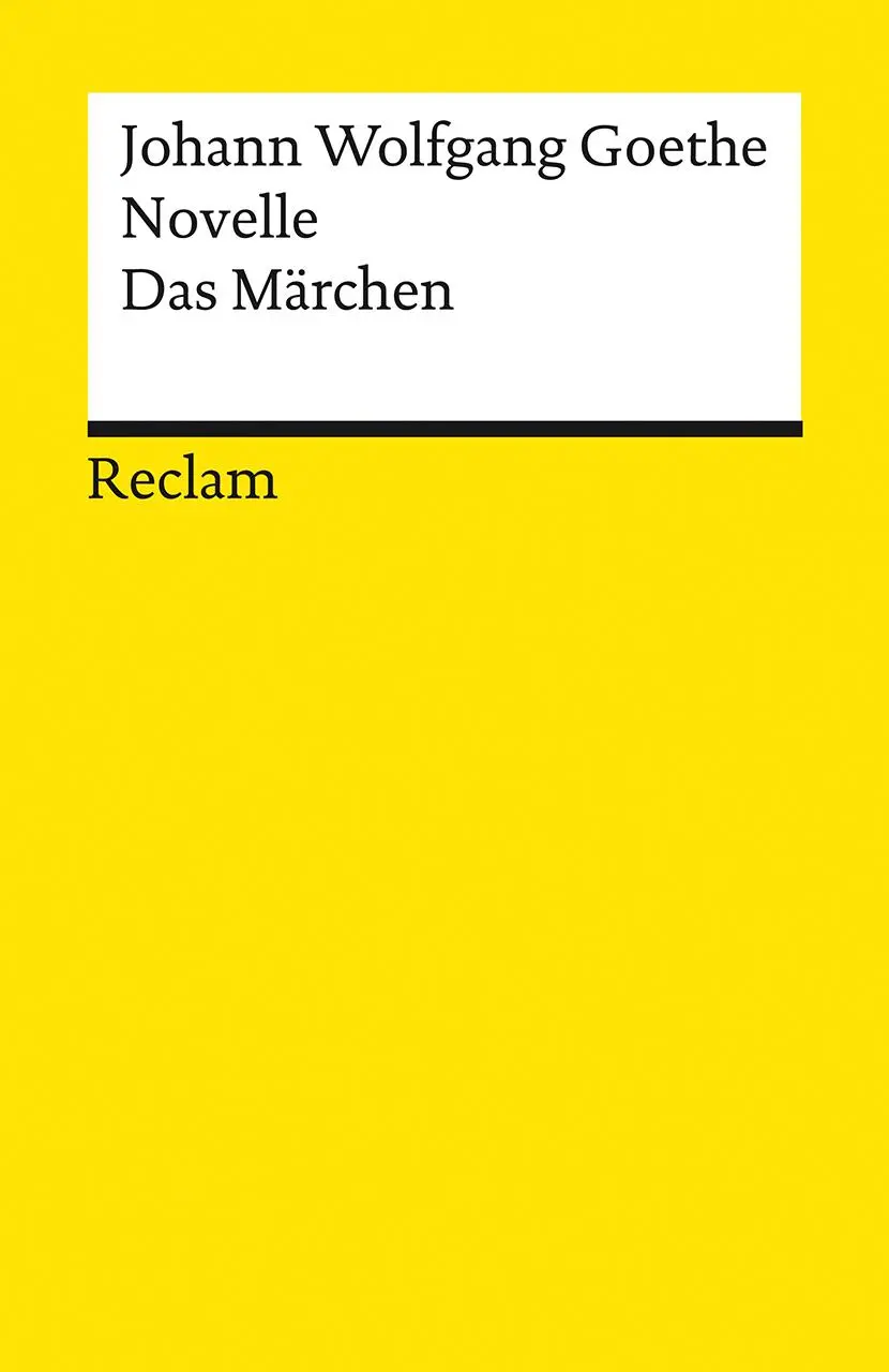 Cover: 9783150140864 | Novelle. Das Märchen | Johann Wolfgang Goethe | Taschenbuch | 96 S.
