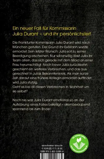 Rückseite: 9783426520864 | Der Flüsterer | Julia Durants neuer Fall | Andreas Franz (u. a.)